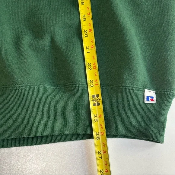 Russell Athletic Dark Green Crewneck Sweater Vintage - Picture 7 of 9